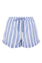 Topshop Stripe Cotton Pyjama Shorts