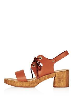 Topshop Highness Lace-up Sandals