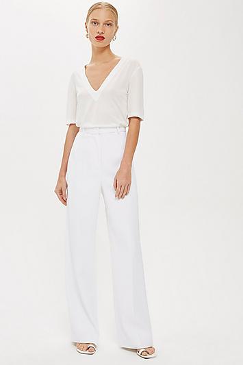 Topshop *straight Leg Trousers By Boutique