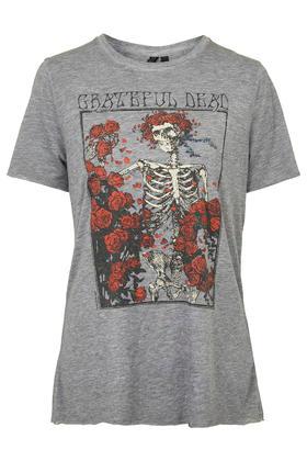 Topshop Grateful Dead Tee By And Finally
