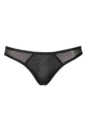 Topshop Spot Mesh Mini Knicker