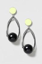 Topshop Caged Ball Drop Earrings