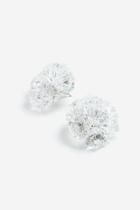 Topshop *crystal Dome Studs