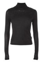 Topshop Tall Funnel Neck Top