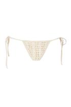 Topshop *zuri Crochet Bikini Bottoms By Flook