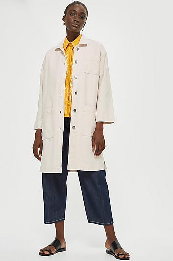 Topshop *shacket Coat By Boutique