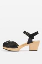 Topshop Pia High Wood Sandals