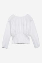 Topshop *pleated Waist Top By Boutique
