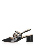 Topshop Java Croc Sling-back Shoes