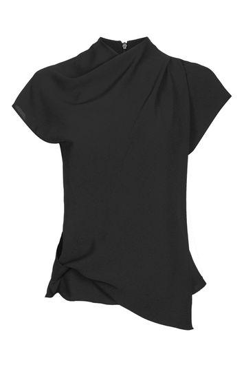 Topshop Origami Wrap Blouse