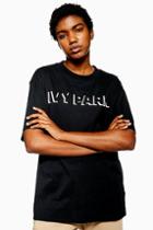 Topshop Shadow Logo T-shirt By Ivy Park