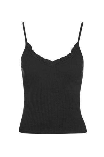 Topshop Frill Strappy Vest