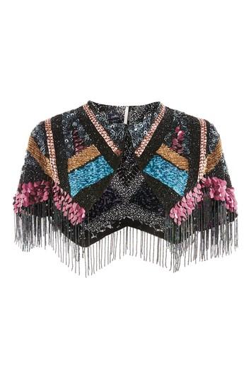 Topshop Ultra Beaded Capelet