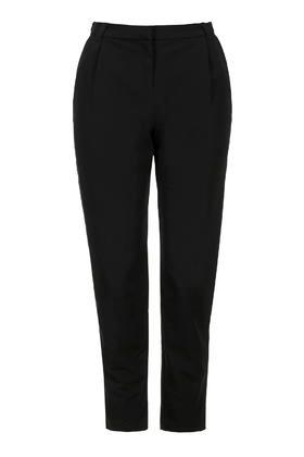 Topshop Tapered Front Pleat Trousers
