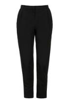 Topshop Tapered Front Pleat Trousers
