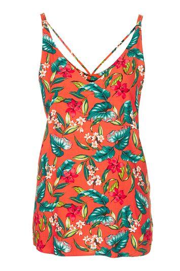 Topshop Tall Floral Print Cami
