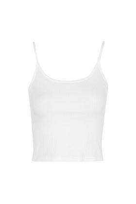 Topshop Tall Ribbed Crop Cami