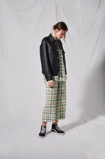 Topshop *leather Western Jacket By Boutique