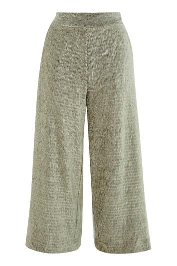 Topshop Crinkle Velvet Pants By Native Youth