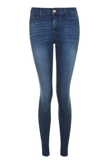 Topshop Moto Dark Blue Sidney Jeans