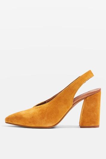 Topshop Georgia Flare Slingback Sandals