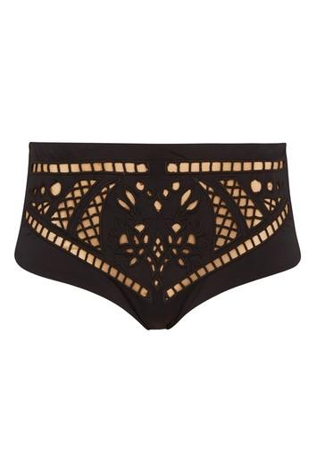 Topshop *exposed Detail Bikini Bottoms By Beach Riot