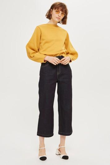 Topshop Extreme Sleeve Knit Sweater