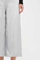 Topshop Silk Sandwashed Pleat Trousers By Boutique