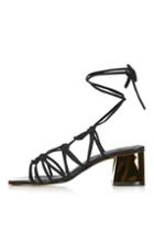 Topshop Napoli Knotted Heeled Sandals
