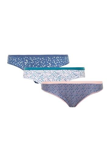Topshop X3 Geometric Printed Mini Knickers