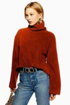 Topshop *funnel Neck Sweatshirt By Native Youth