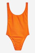 Topshop Crinkle Textured Swimsuit