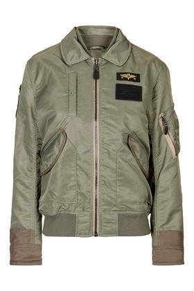 Topshop Schott Flight Jacket