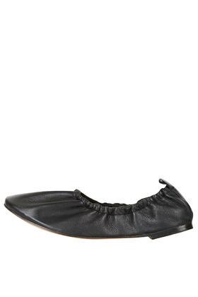 Topshop Kat High Vamp Ballet Flats