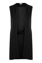 Topshop *panelled Detail Waistcoat By Wal
