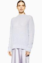 Topshop *keyhole Knitted Jumper By Boutique