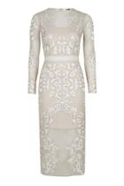 Topshop Limited Edition Applique Detailed Dress