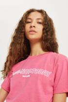 Topshop '1-800-not Today Hotline' Slogan T-shirt