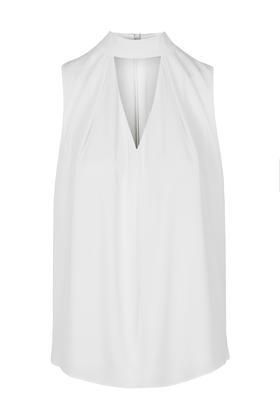 Topshop Sleeveless Drape Top