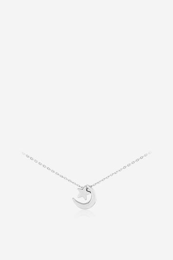 Topshop *star And Moon Necklace By Skinnydip
