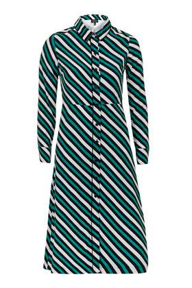 Topshop Stripe Shirt Dress