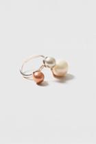 Topshop Mixed Pearl Cluster Ring
