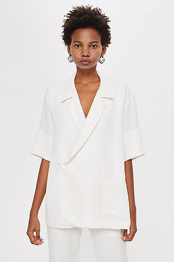 Topshop *takashi Crepe Top By Boutique