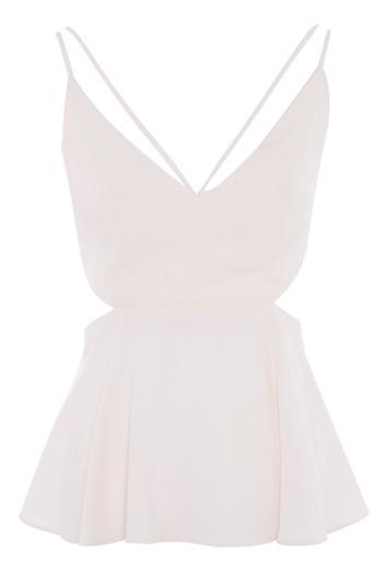 Topshop Cut Out Camisole Top