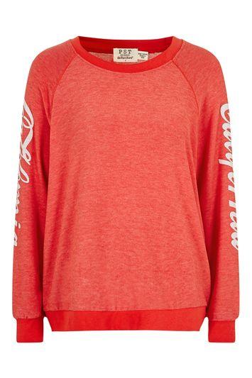 Topshop California Sweatshirt By Project Social T