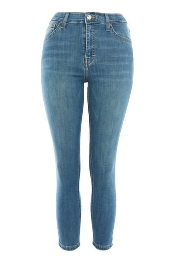 Topshop Petite 28 Green Cast Jamie Jeans