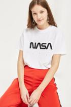 Topshop Nasa Diamante T-shirt By Tee & Cake