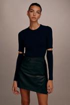 Topshop *cut-out Essential Knitted Jumper By Boutique