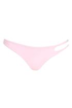 Topshop Cutout Pink Bikini Bottoms