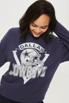 Topshop Dallas Cowboys Sweatshirt By Topshop X Nfl